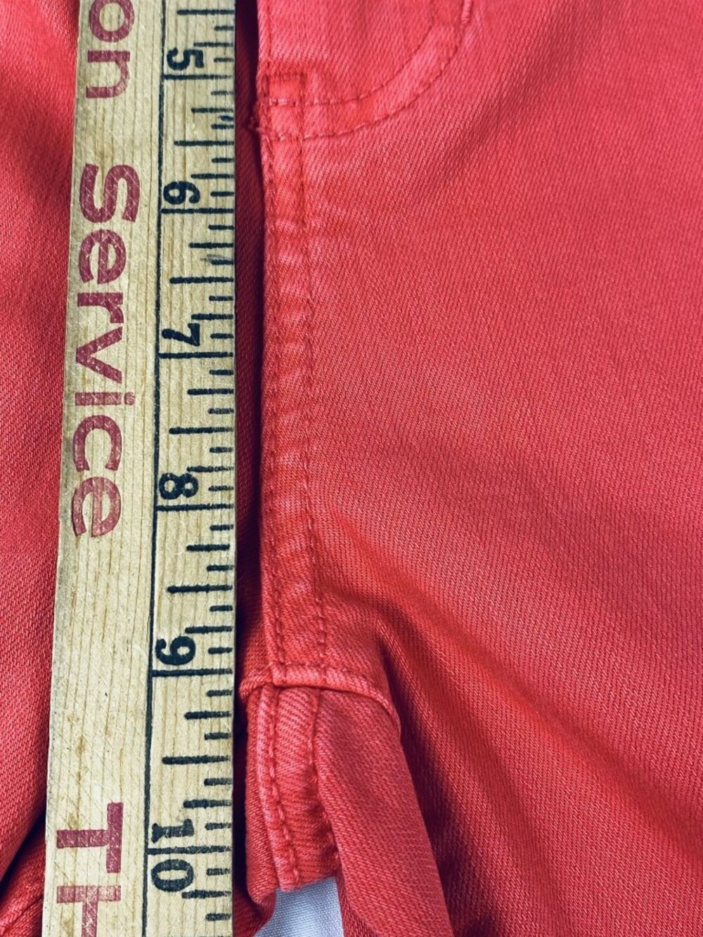 NWT Liverpool Women's Bittersweet Coral Cami-Crop Jeans Size 2/26 - Picture 15 of 16